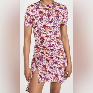 Paco Rabanne floral mini dress size 6
